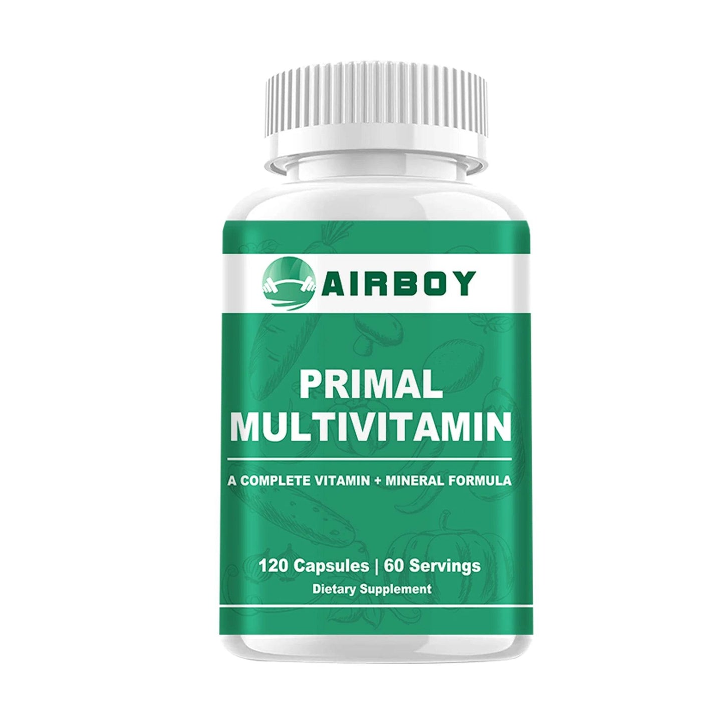 Multivitamin for Men and Women Supplement - Strengthen The Immune System and Improve Performance, Boost Energy - 120 Capsules 120 Capsules United States