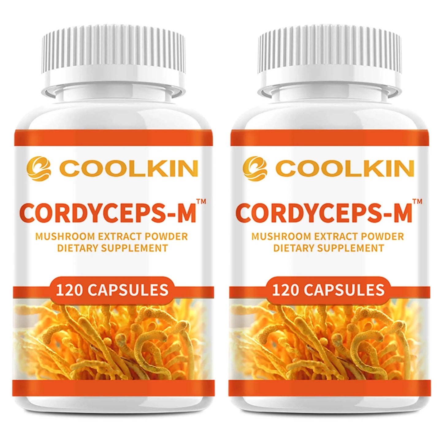 Cordyceps Supplements - Boosts Energy, Endurance and Stamina, Improves Memory and Concentration - 120 Capsules Two - More favorable United States