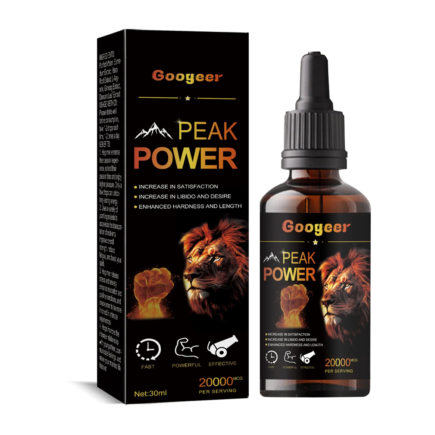 Men Sexual Enhancement Energy Supplement | Natural Libido Booster with Ginseng, Damiana & Saw Palmetto for Male Performance & Confidence