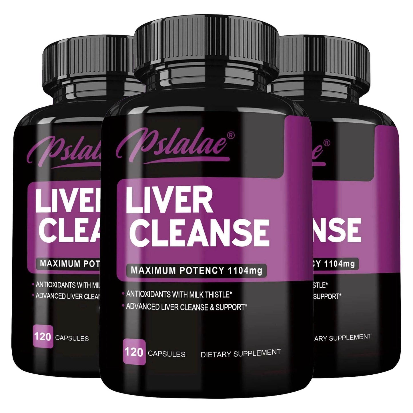 Liver Cleanse Detoxification Supplement - Complete Health Capsules with Artichoke, Berberine, Turmeric Herbs - 120 Capsules Three-Best choice United States