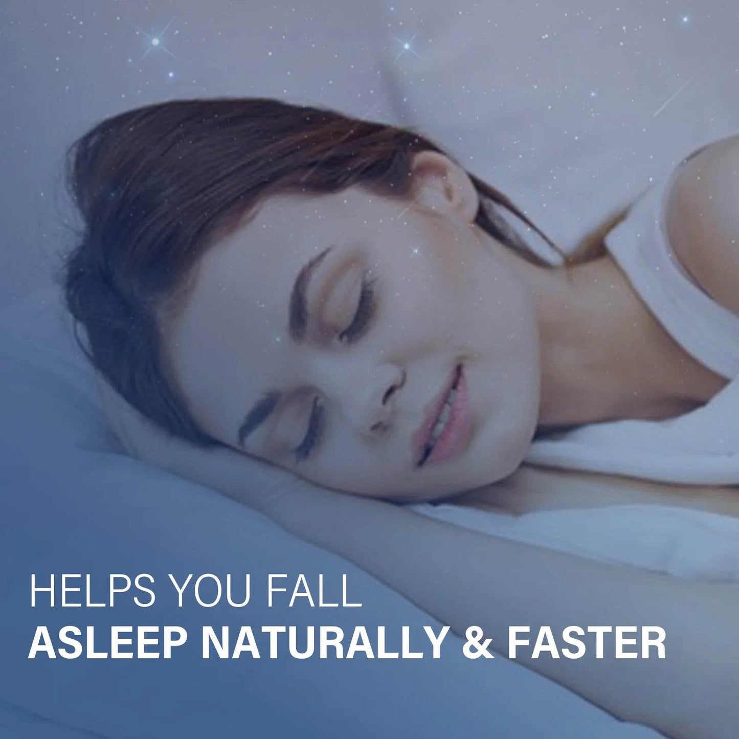 Sleep Melatonin 10 Mg Capsules, Adult Nighttime Sleep Supplement, Helps You Fall Asleep Faster and Deeper, 60 Vegan Capsules