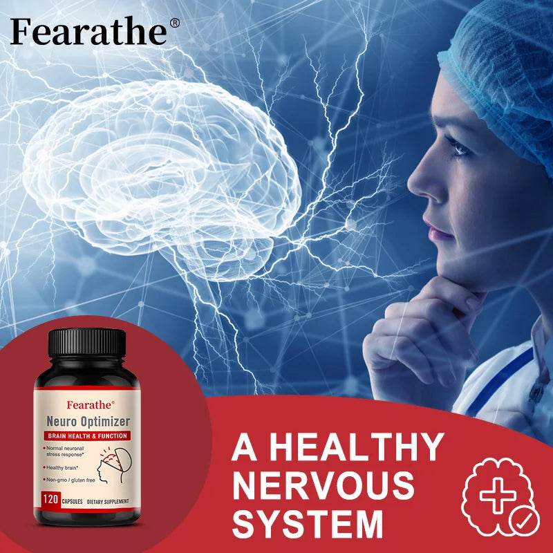 Neuro Optimizer - Supports Neurons & Normal Stress Response, Promotes Brain Health & Function, Antioxidant Support