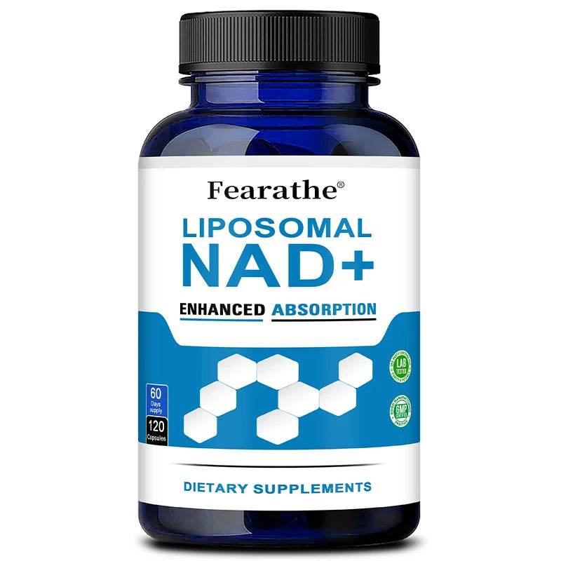 VIVALIFER Liposomal NAD+ Supplement for Super Absorption, Anti-Aging, Energy and DNA Repair, Brain Function United States 120 count