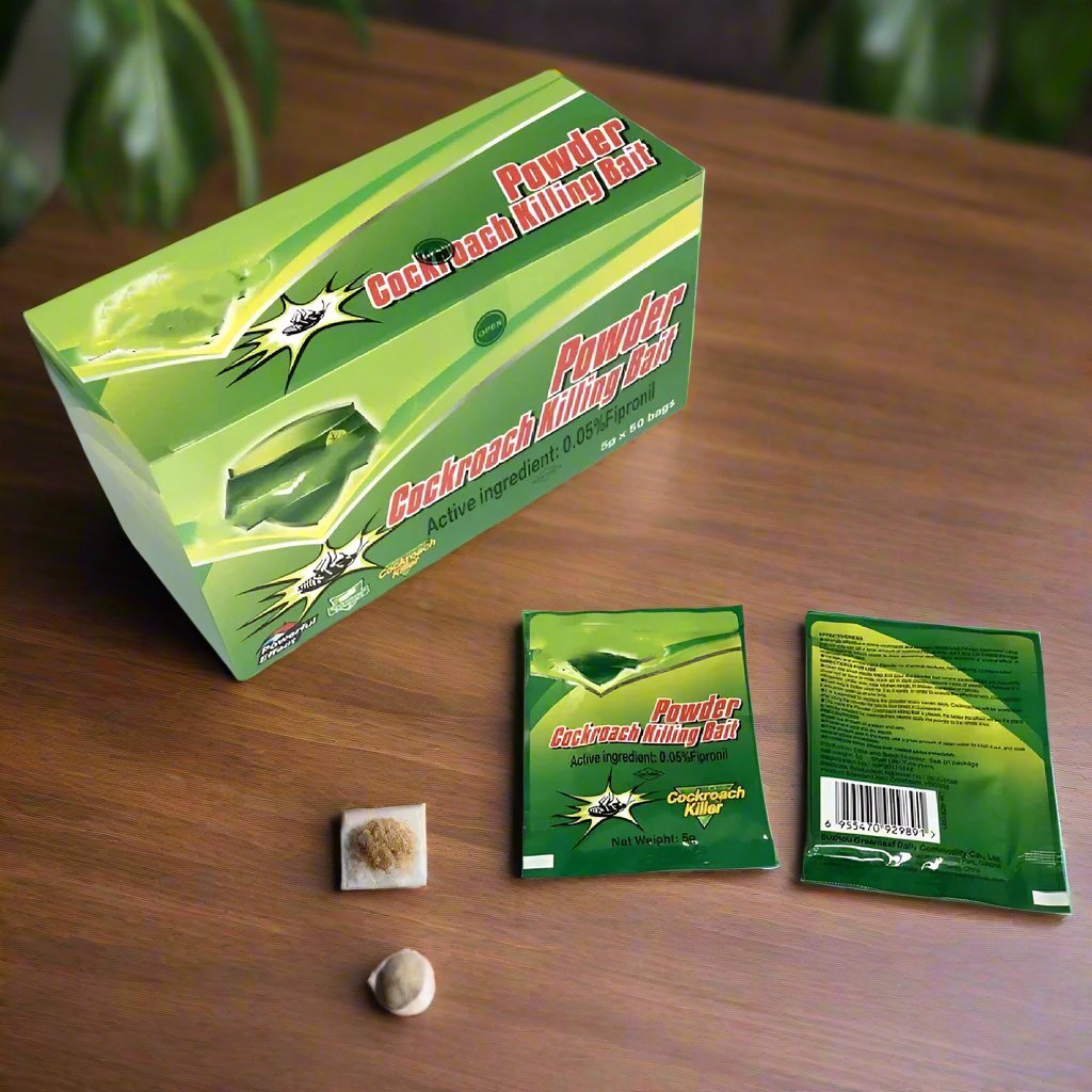 25 Pcs Effective Cockroach Bait Powder for Pest Control