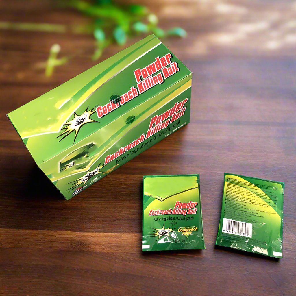 25 Pcs Effective Cockroach Bait Powder for Pest Control