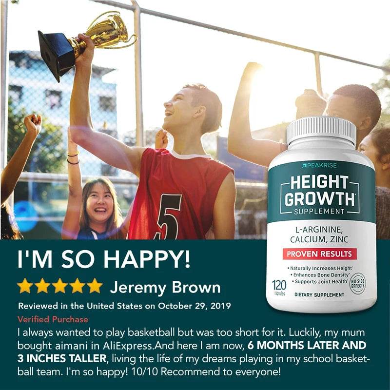Roksy Children's Bone Growth Supplements for Healthy Growth