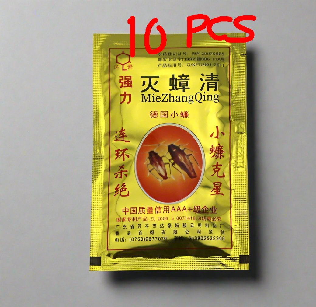 10 Pcs Home Pest Control Bait - Cockroach Killer