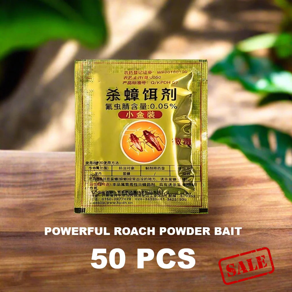 50 Bags Cockroach Powder Bait  for Pest Control