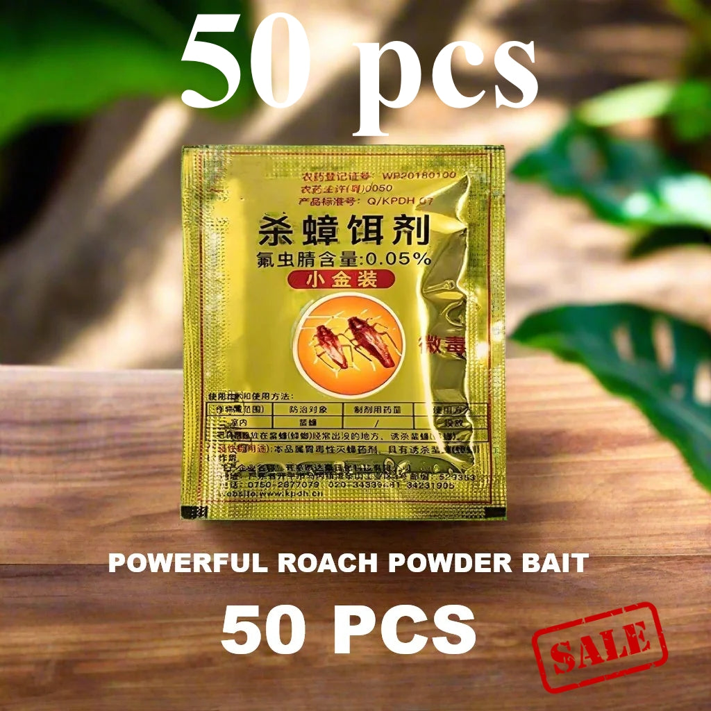 50 Bags Cockroach Powder Bait  for Pest Control