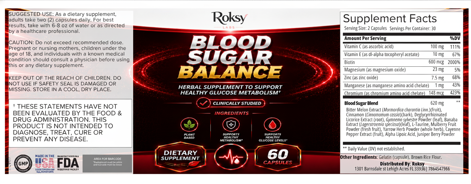 Blood Sugar Balance Caps image 1