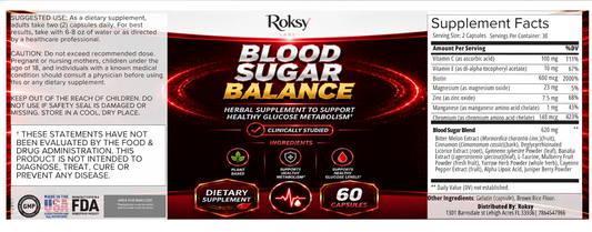 Blood Sugar Balance Caps image 1