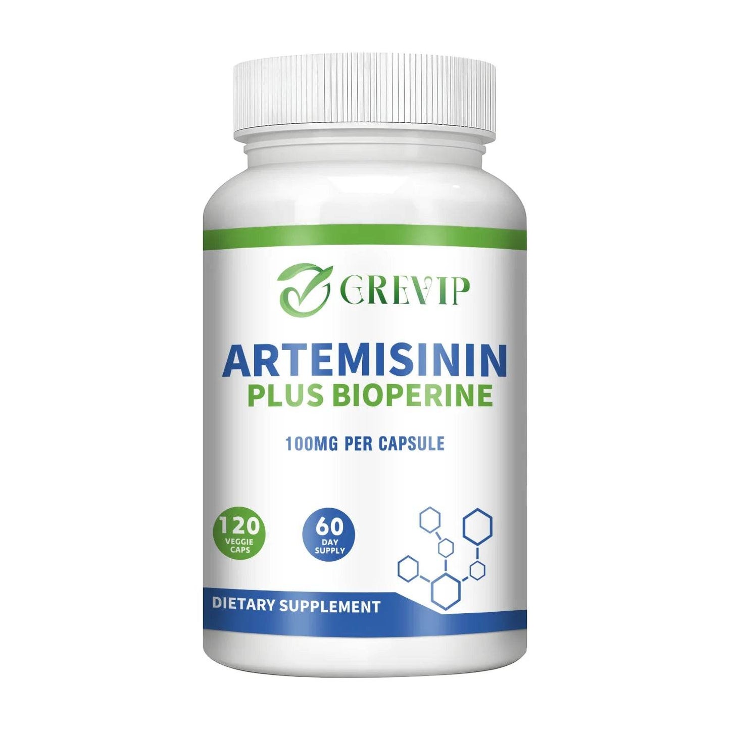 Artemisinin Supplement 100mg - Supports Digestion and Immunity, Improve Immune System, Supports Healthy Aging - 120 Capsules One-Trial stage United States