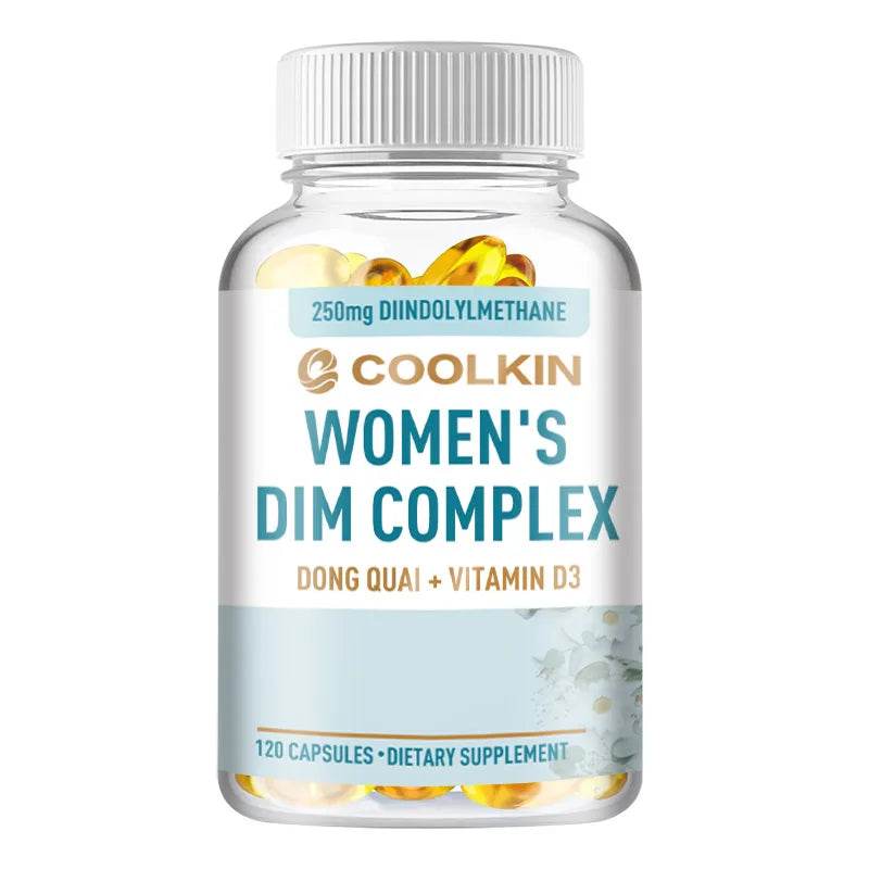 DIM Supplements for Women - Hormone Balance, Promotes Estrogen Metabolism, Menopausal Support, Antioxidant - 120 Capsules One - Trial stage United States