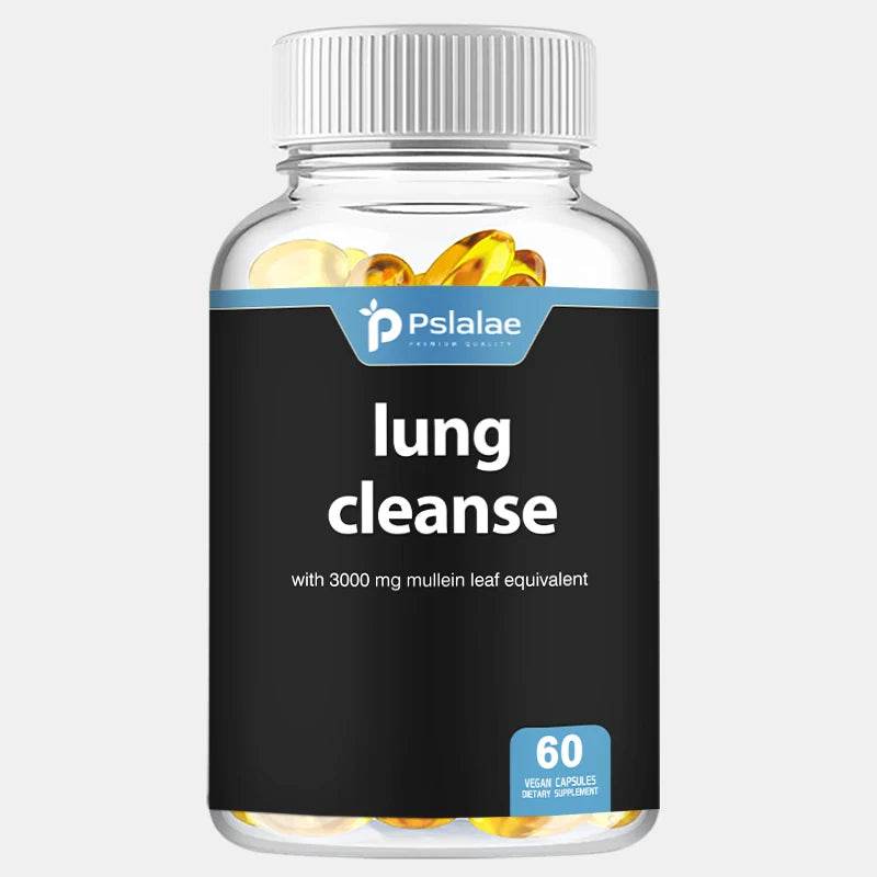 Lung Detox & Cleanse Capsules - Supports Bronchial and Respiratory Health, Relieves Breathing, Immune Support - 60 Capsules 60 Capsules United States