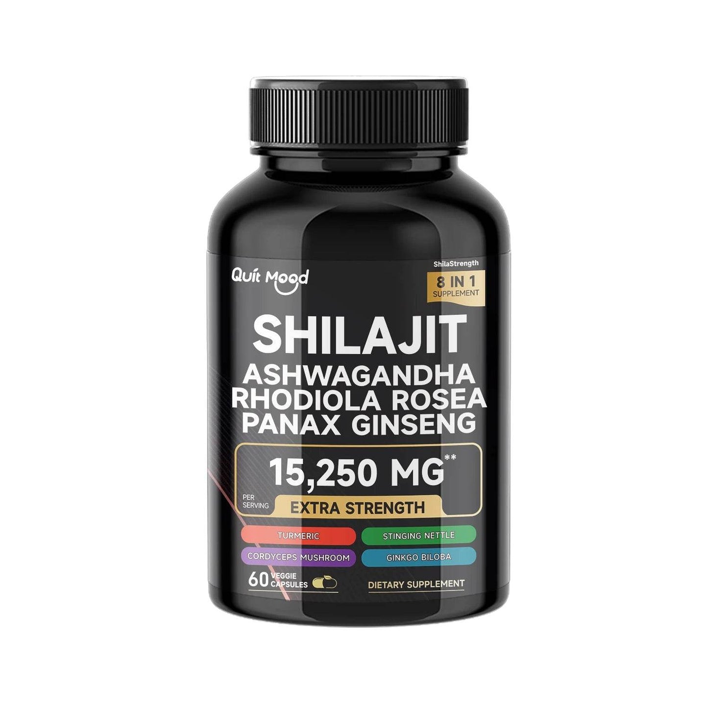 Sea Moss and shilajit Bundle 120 capsules, with Seamoss, Black Seed Oil, Ashwagandha, Ginger, Burdock Root, Turmeric, Black Pepp Shilajit 60 Capsules United States