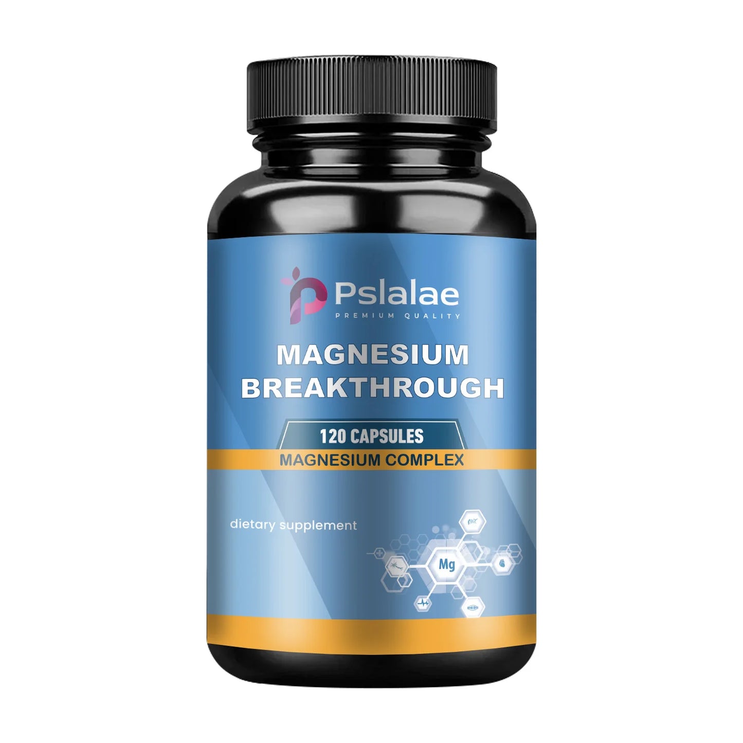 Magnesium Complexes Health Care Vitamins & Supplements 120 Capsules for Nerve Muscle Energy Support And Improved Sleep Quality One - Trial stage