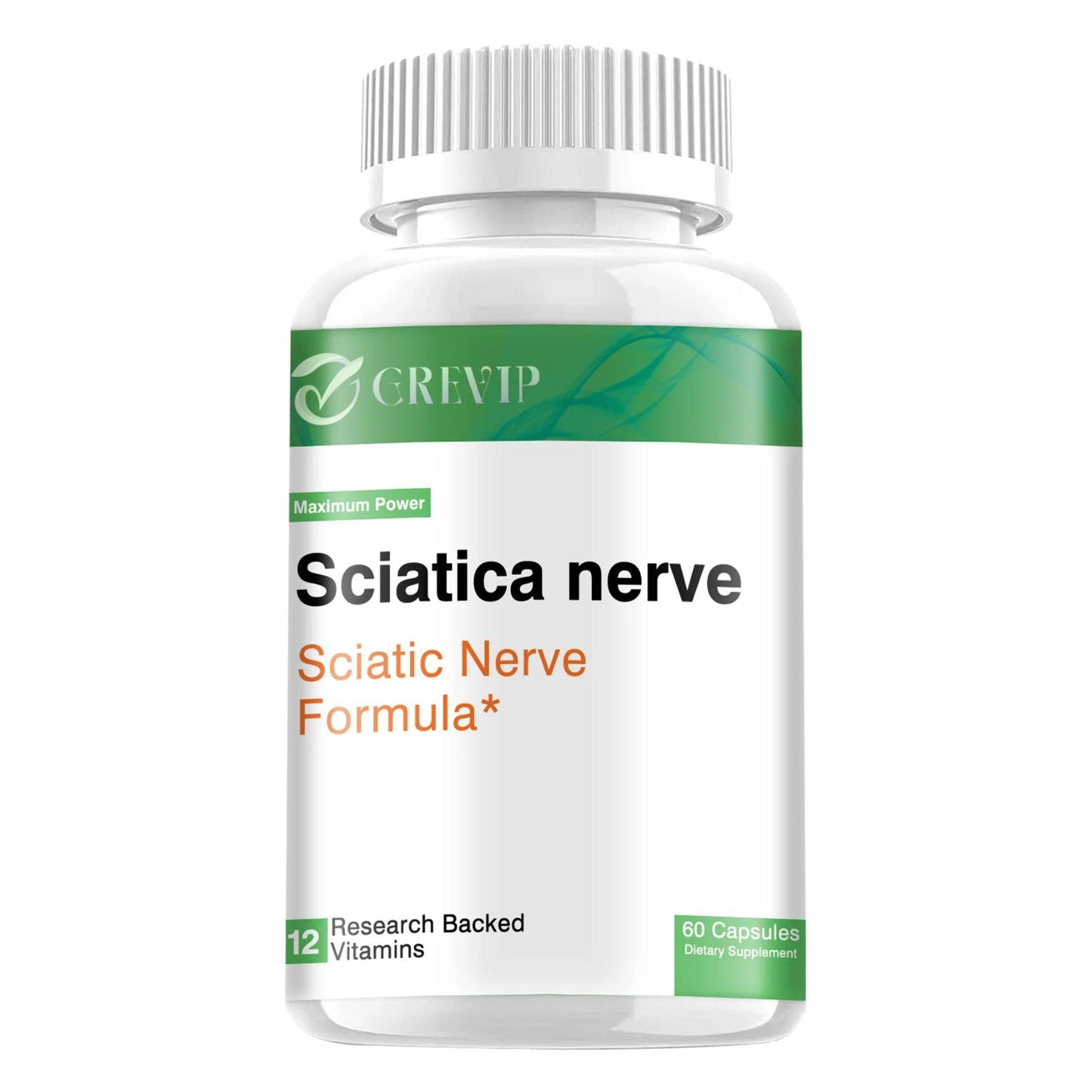 Sciatic Nerve Supplement - Nervous System and Joint Support - R-Alpha Lipoic Acid, Vitamin B Complex - 60 Capsules One-Trial stage United States