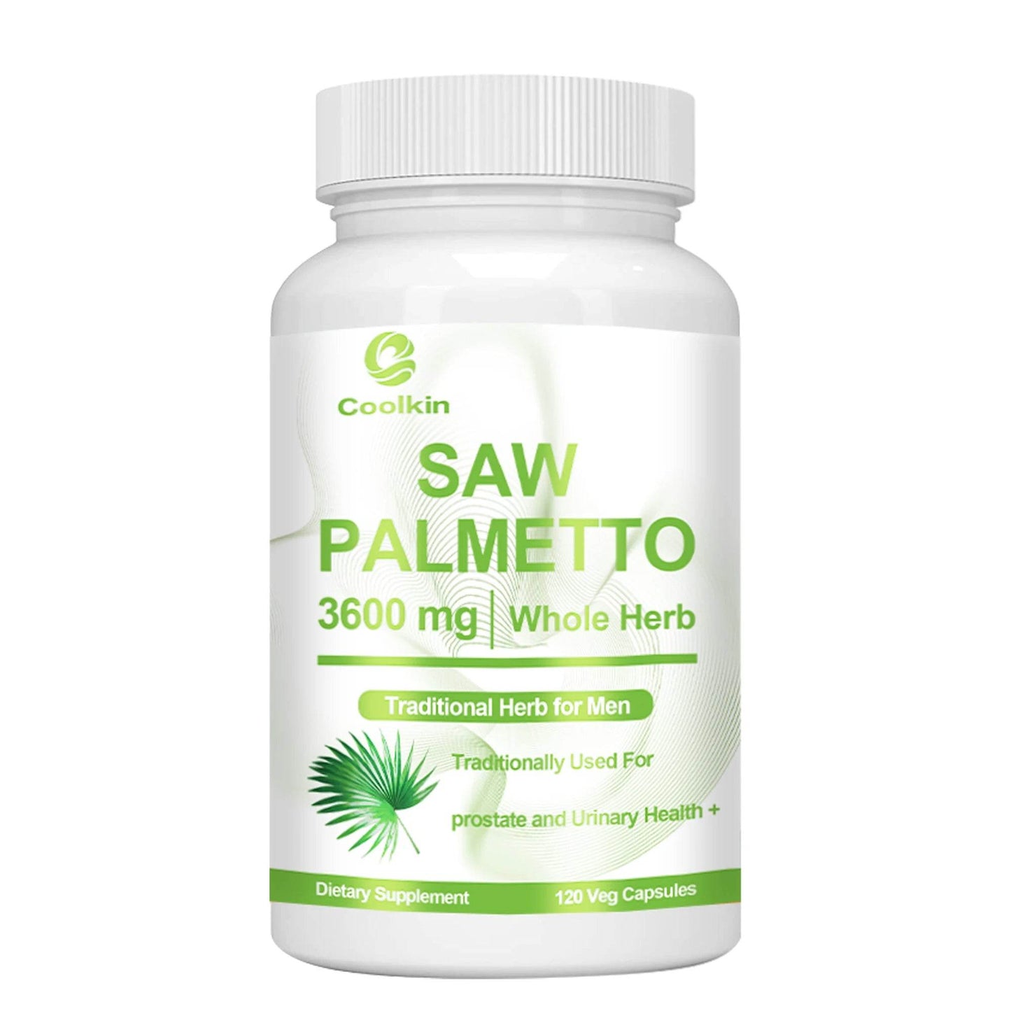 Saw Palmetto - Promotes Hair Growth and Urinary Support, Prostate Health, Prevents Hair Loss - 120 Capsules One - Trial stage United States