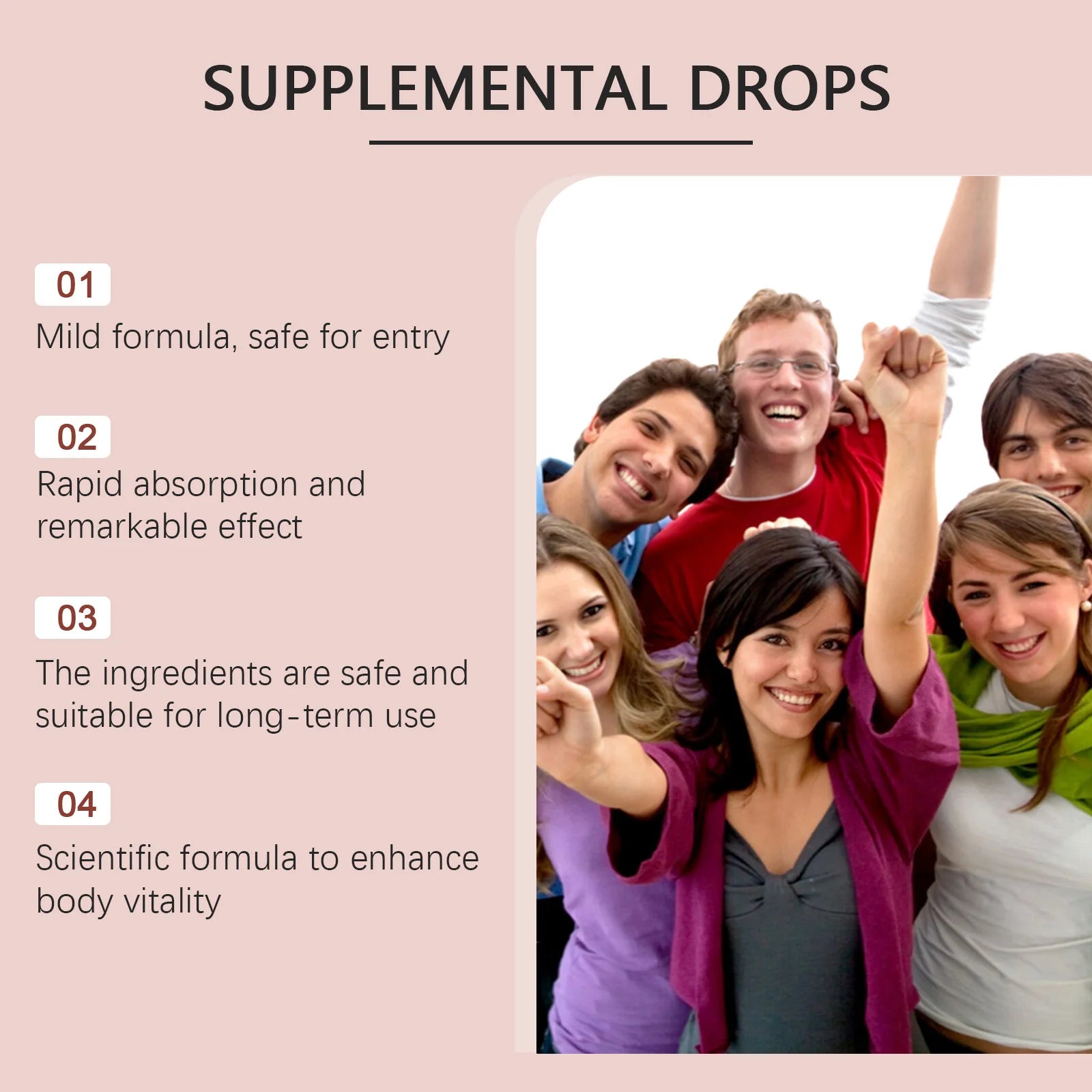 Googeer 59ml Ginseng Extract Drops Dietary Supplement Enhance Energy Immune Relieve Fatigue Herbal Health Entrance Drops