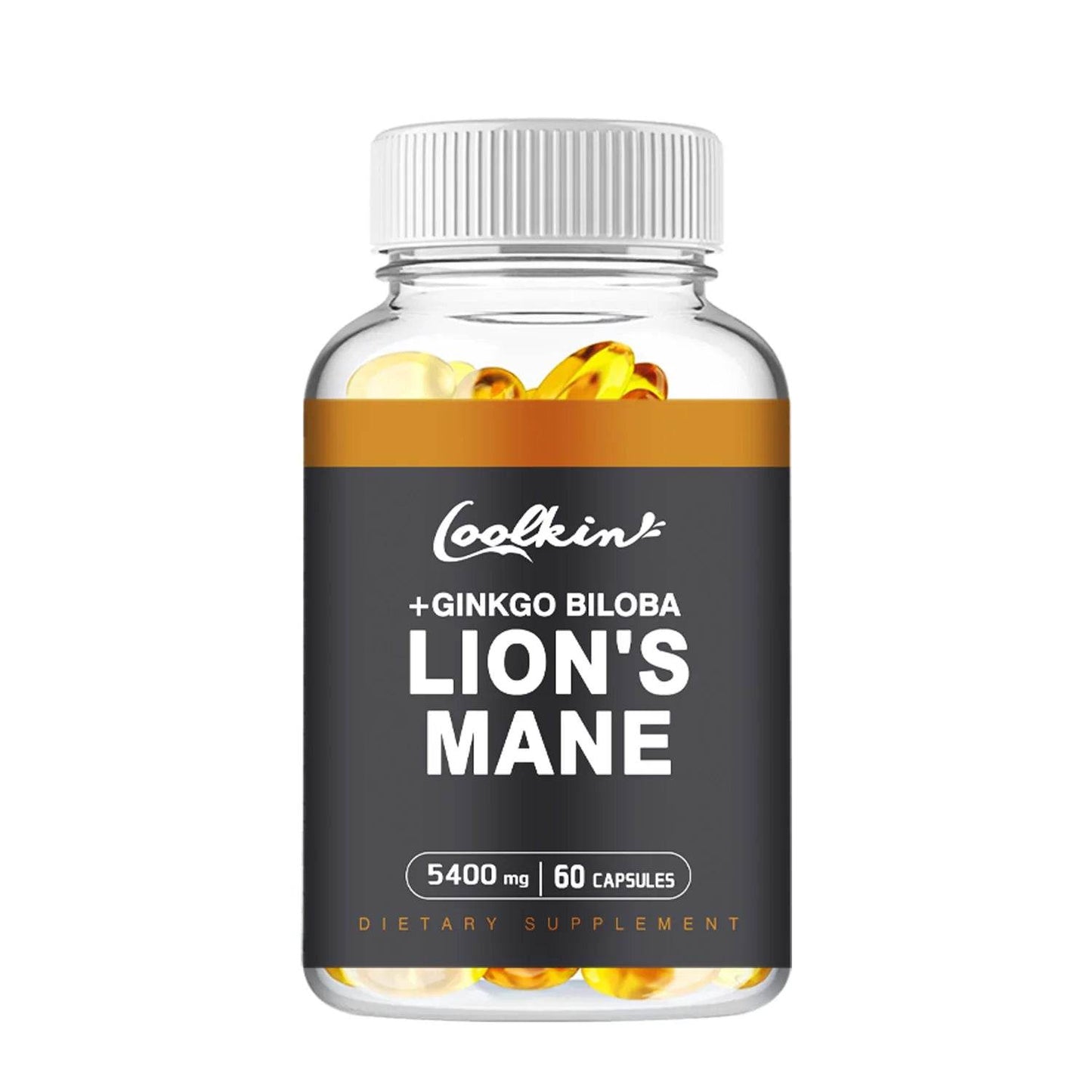 Lion's Mane Mushroom - Enhance Brain Function, Improve Memory & Cognition, Improve Mood, and Sleep Health - 60 Capsules 60 Capsules United States