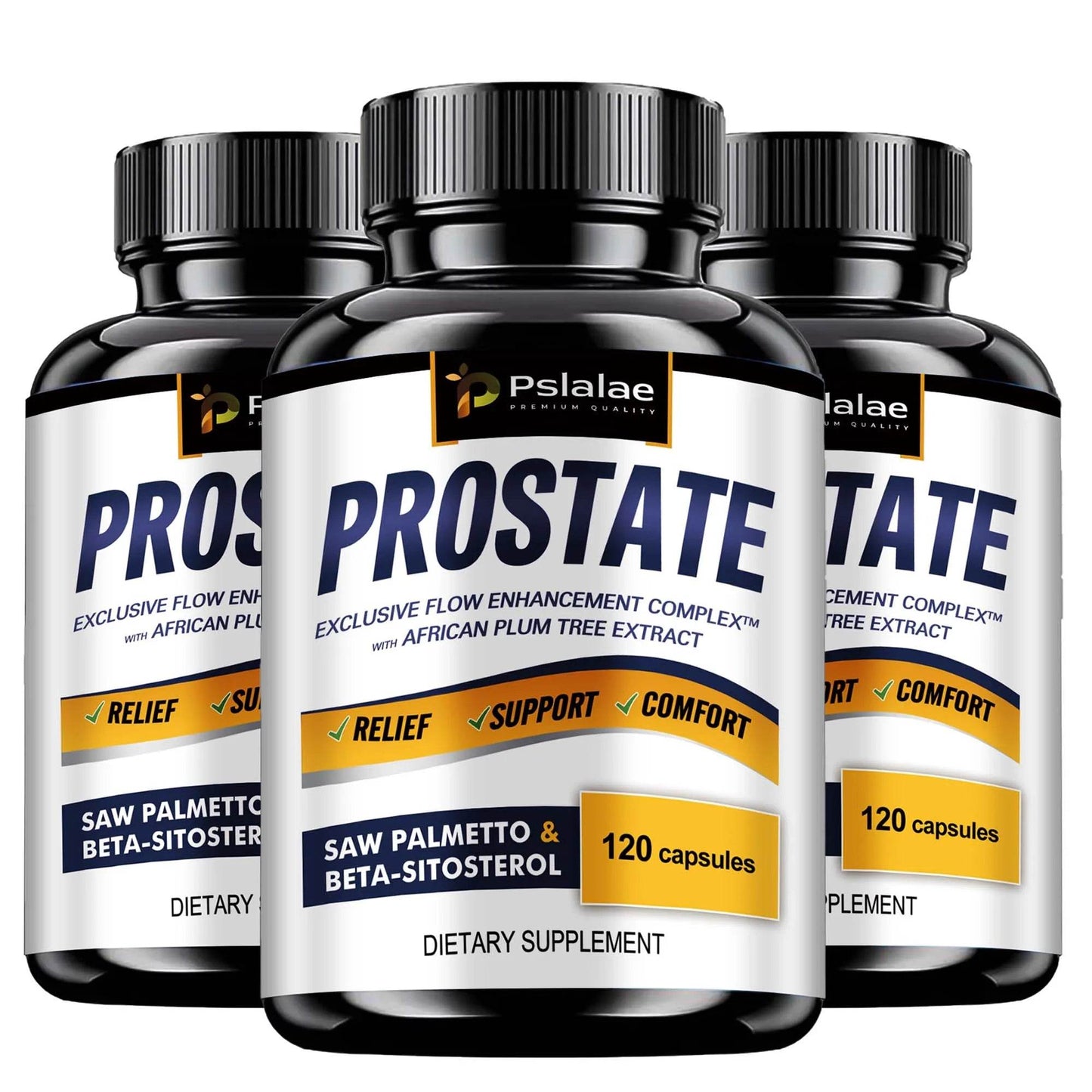 Prostate - Men's Prostate Health, Hair Growth, Urinary Tract Health, Frequent Urination - 120 Capsules Three-Best choice United States