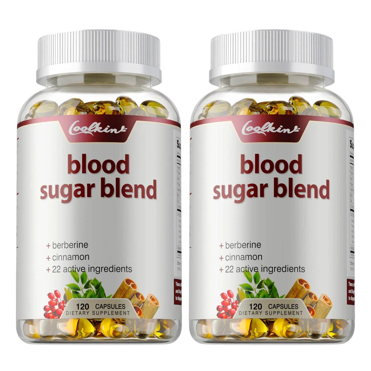 Blood Sugar Blend Capsules - Maintains Healthy Blood Sugar Levels and Supports Heart and Cardiovascular Health - 120 Capsules Two - More favorable United States