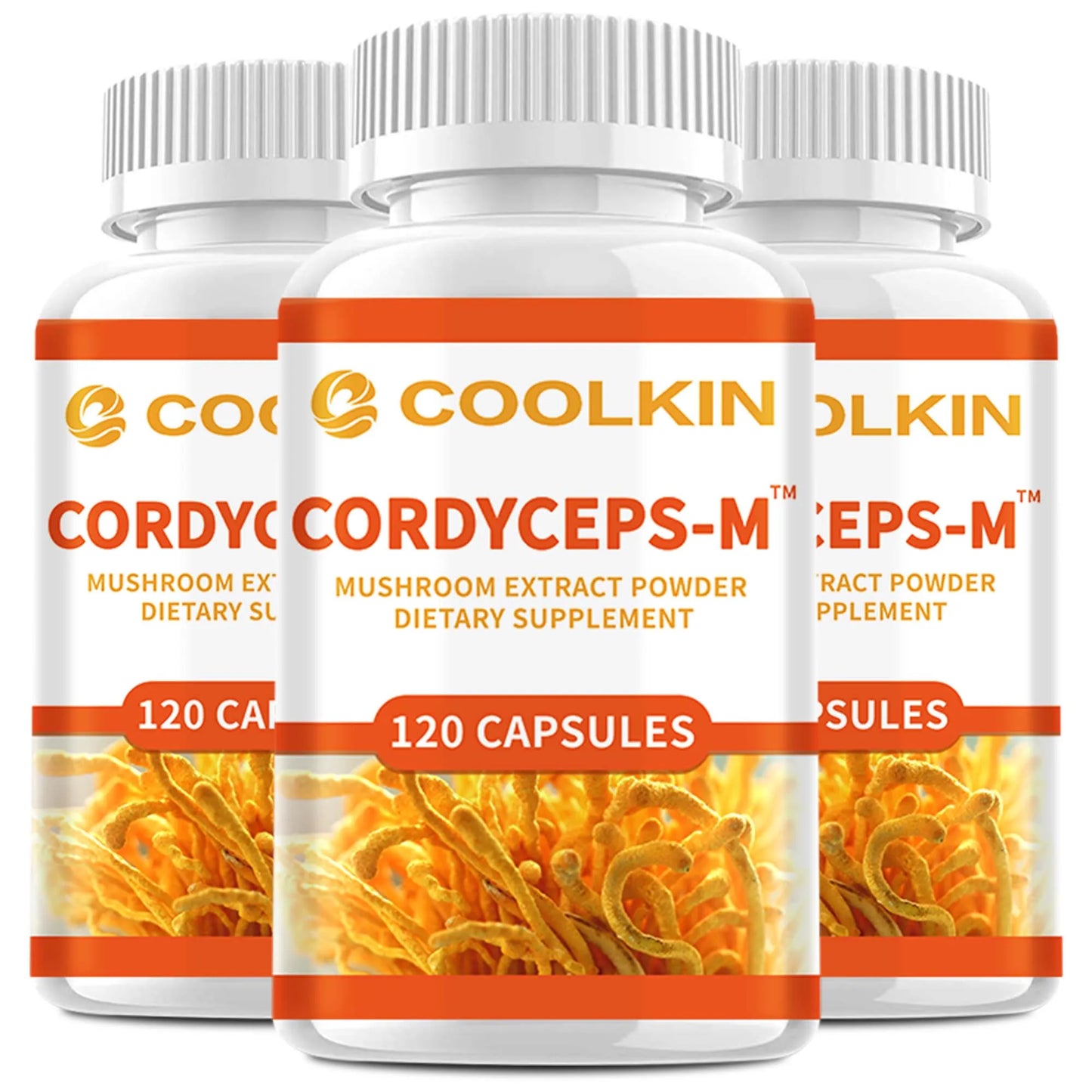 Cordyceps Supplements - Boosts Energy, Endurance and Stamina, Improves Memory and Concentration - 120 Capsules Three - Best choice United States