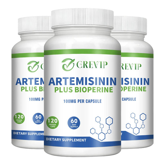 Artemisinin Supplement 100mg - Supports Digestion and Immunity, Improve Immune System, Supports Healthy Aging - 120 Capsules Three-Best choice United States