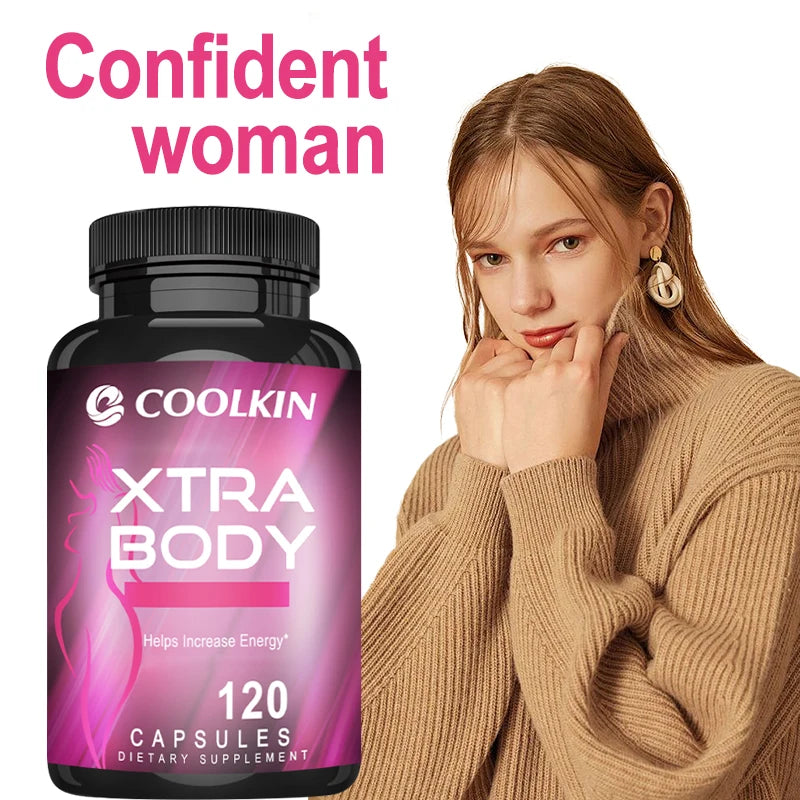 Women's Health Supplements - Anti-Sagging, Enhance Natural Curves - 120 Capsules