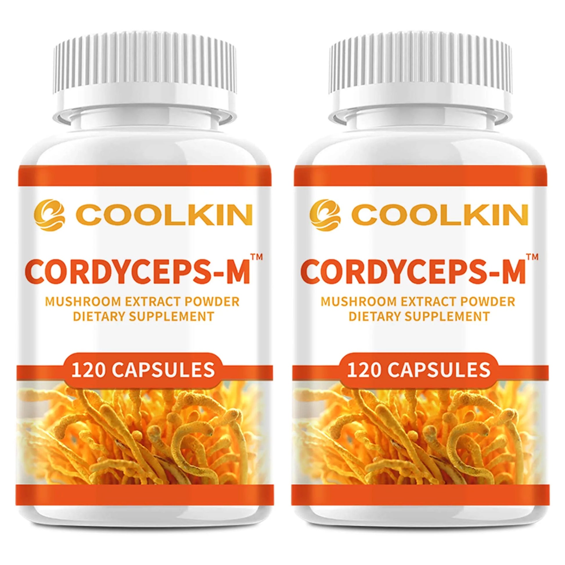 Cordyceps Supplements - Boosts Energy, Endurance and Stamina, Improves Memory and Concentration - 120 Capsules Two - More favorable United States