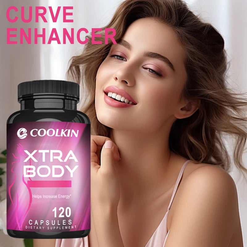 Women's Health Supplements - Anti-Sagging, Enhance Natural Curves - 120 Capsules