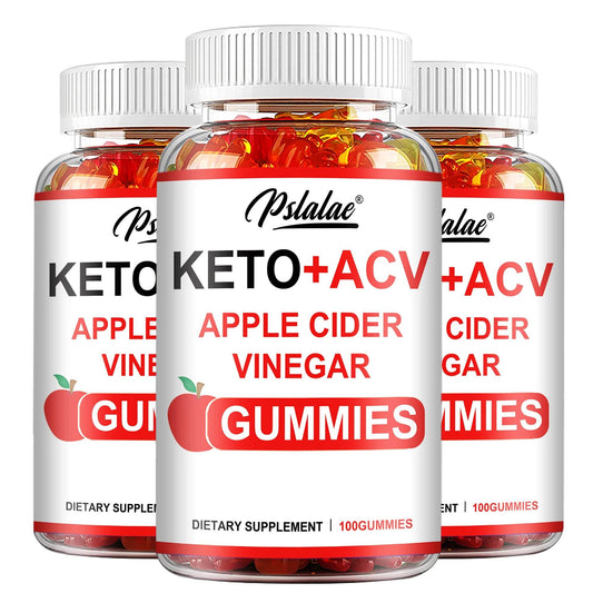 Keto + Acv Gummies - Healthy Weight Management, Accelerated Fat Burning, Whitening Skin - 100 Gummies Three-Best choice United States