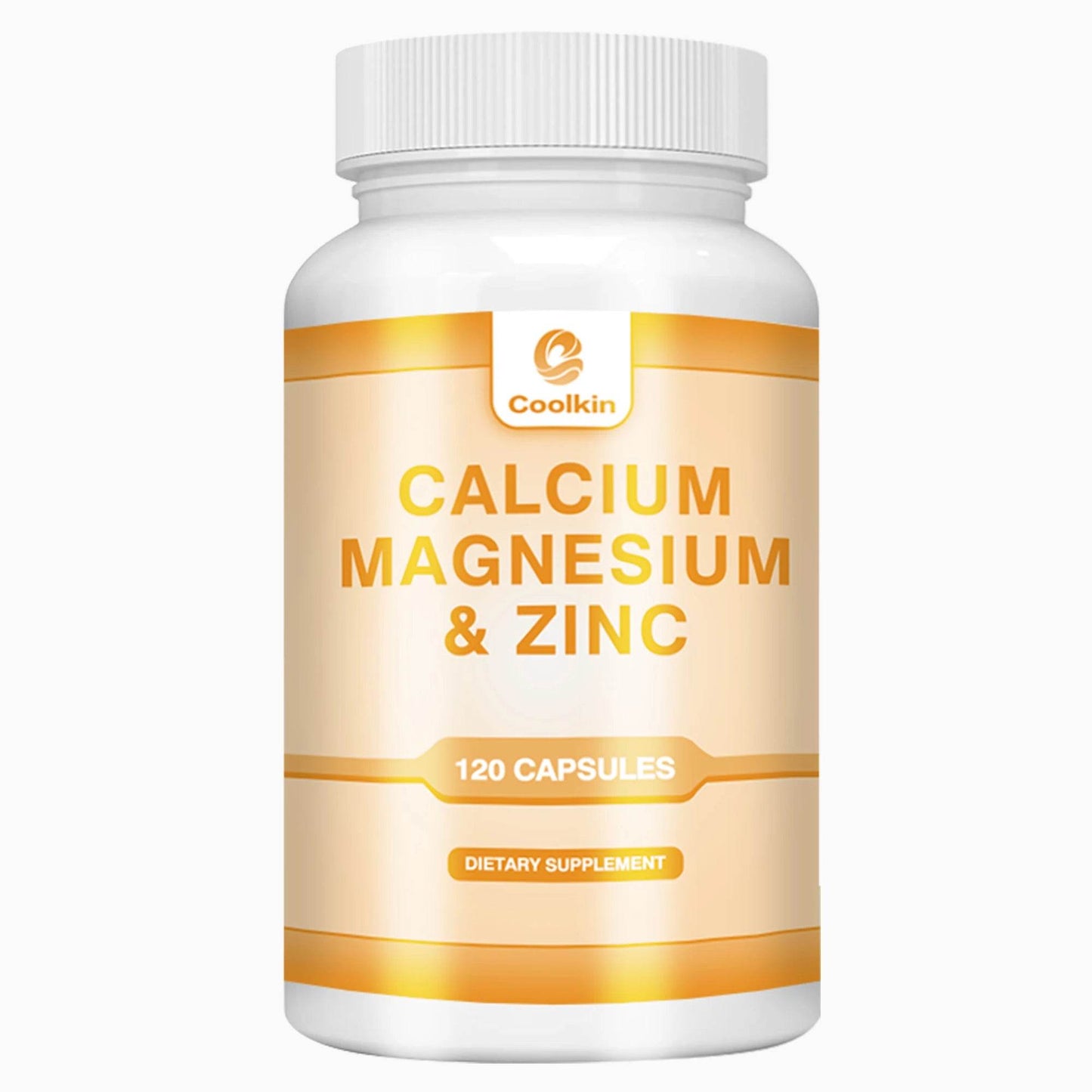 Calcium + Magnesium + Zinc Capsules - Supports Bone Health, Nerve and Muscle Function, Immune Support - 120 Capsules One - Trial stage United States
