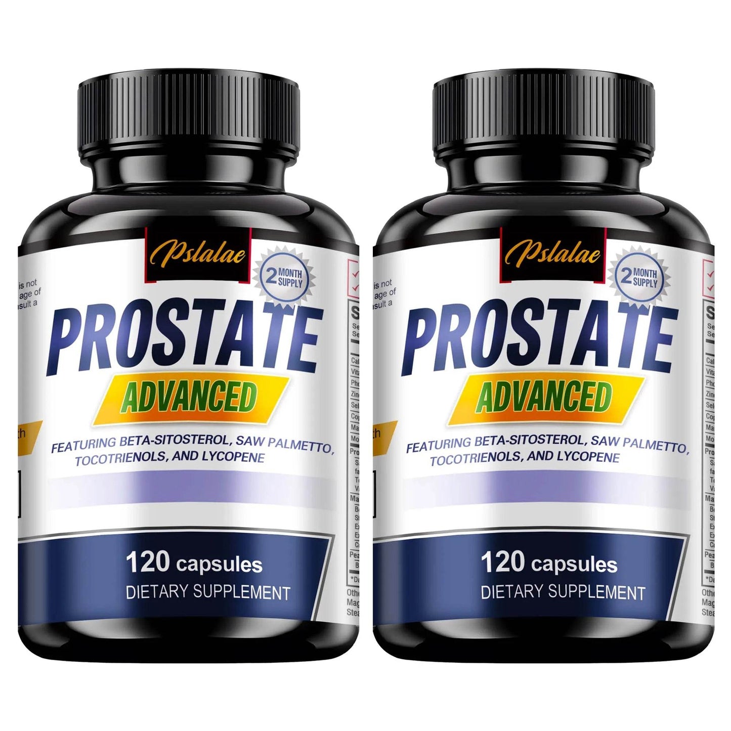 Prostate Capsules - Contains Saw Palmetto to Reduce Bathroom Trips and Relieve Bladder - 120 Capsules Two-More favorable United States