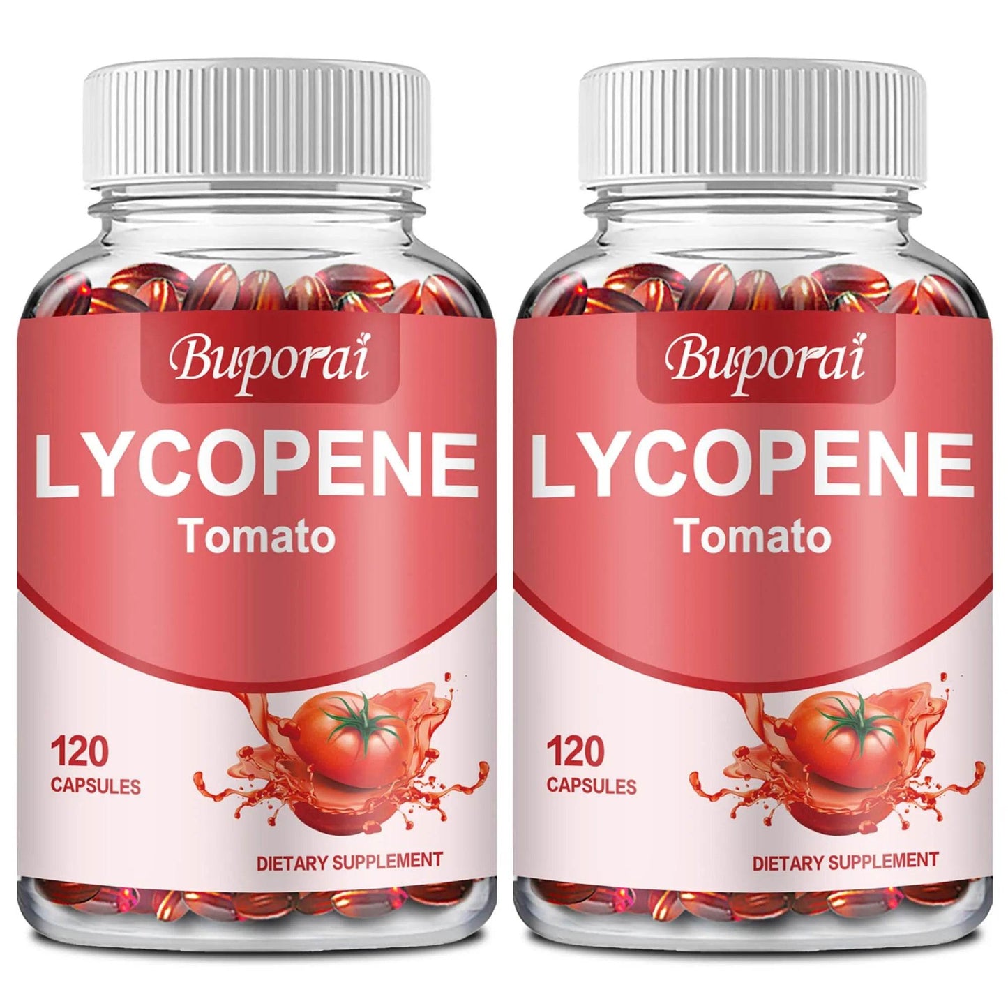 Lycopene - Antioxidant, Promotes Prostate, Heart, Vision Health, Immune Support - 120 Capsules Two - More favorable United States