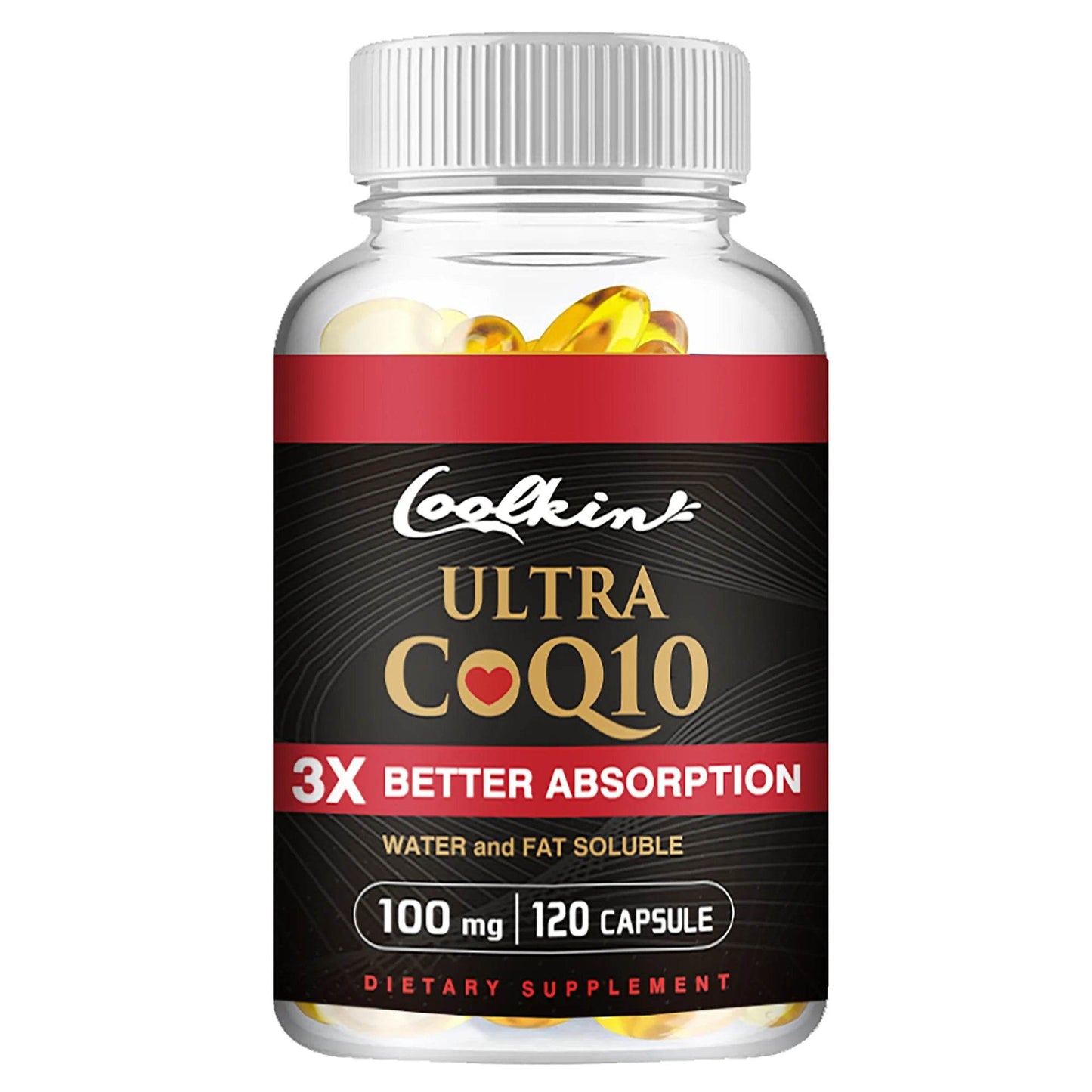 Ultra CoQ10 - Provides Energy, Supports Heart and Cardiovascular Health, Antioxidant - 120 Capsules 120 Capsules United States