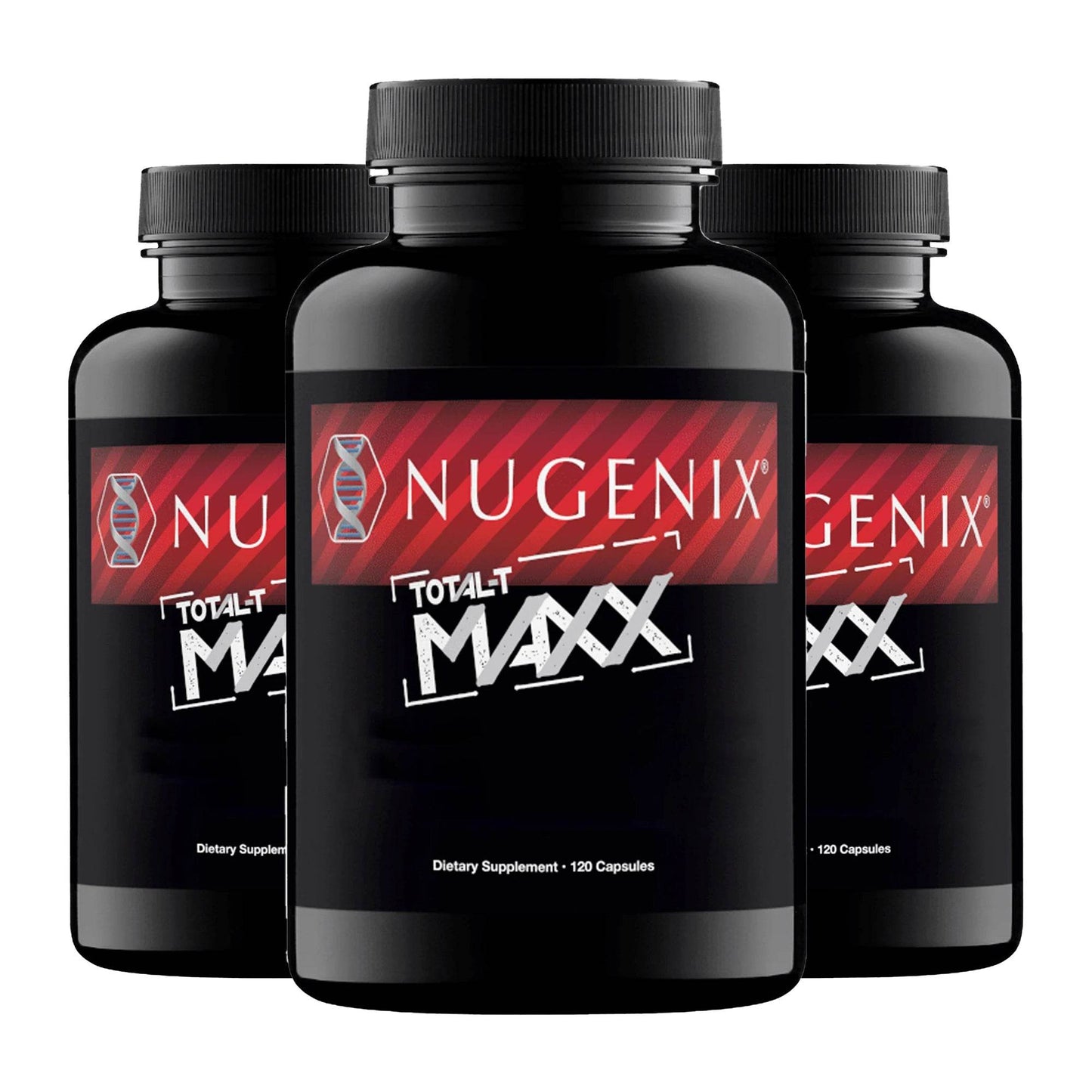 TOTAL-T MAXX - Ashwagandha, Muscle Health, Maximum Total Testosteron Boosting Formula - 120 Capsules Three-Best choice United States