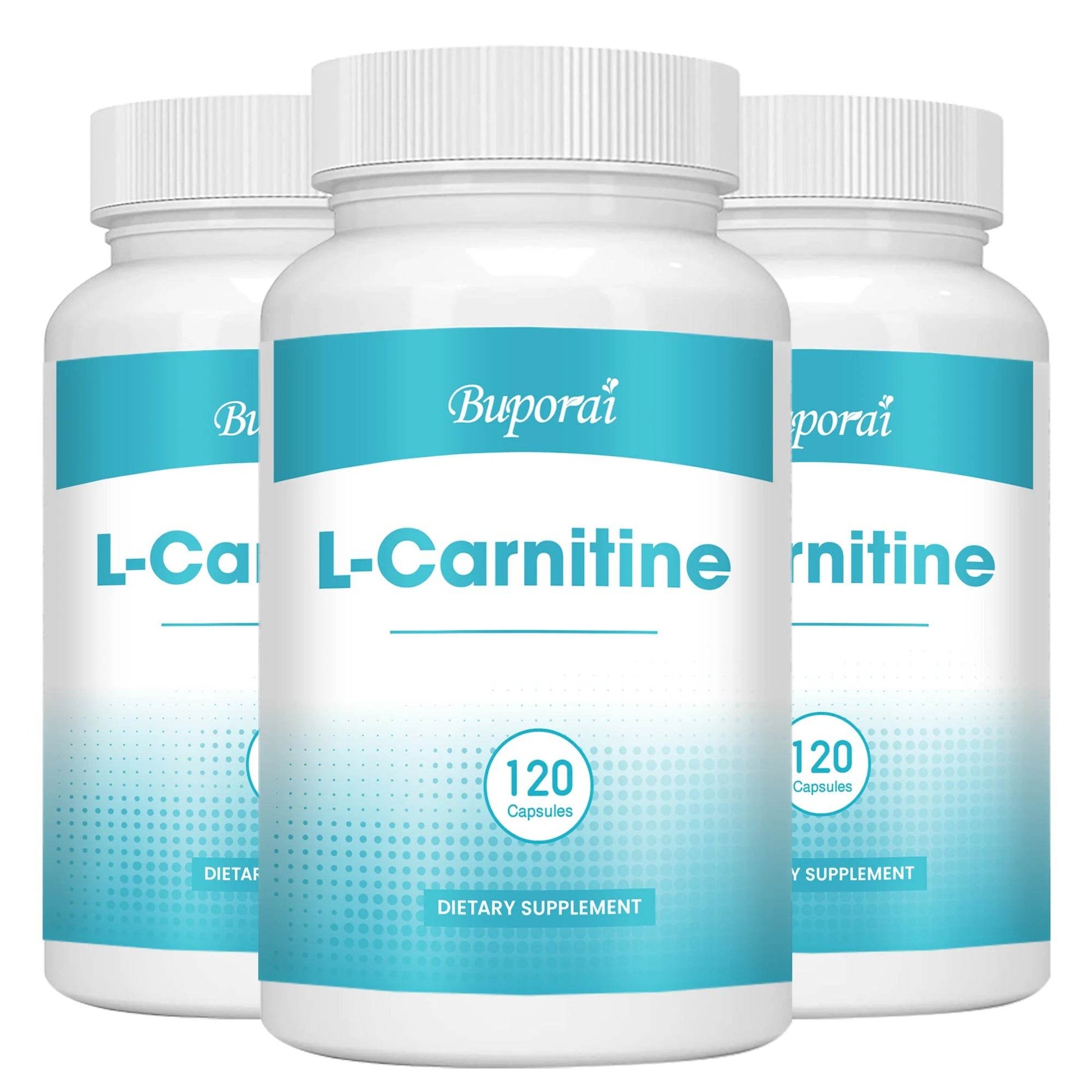 L-Carnitine Supplement - Promote Metabolism, Improves Memory, Burner Fat, Support Energy, Grow Muscles - 120 Capsules Three - Best choice United States