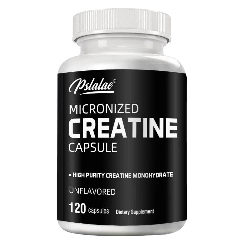 Micronized Creatine - Enhance Muscle Endurance and Improve Athletic Performance - 120 Capsules One-Trial stage United States