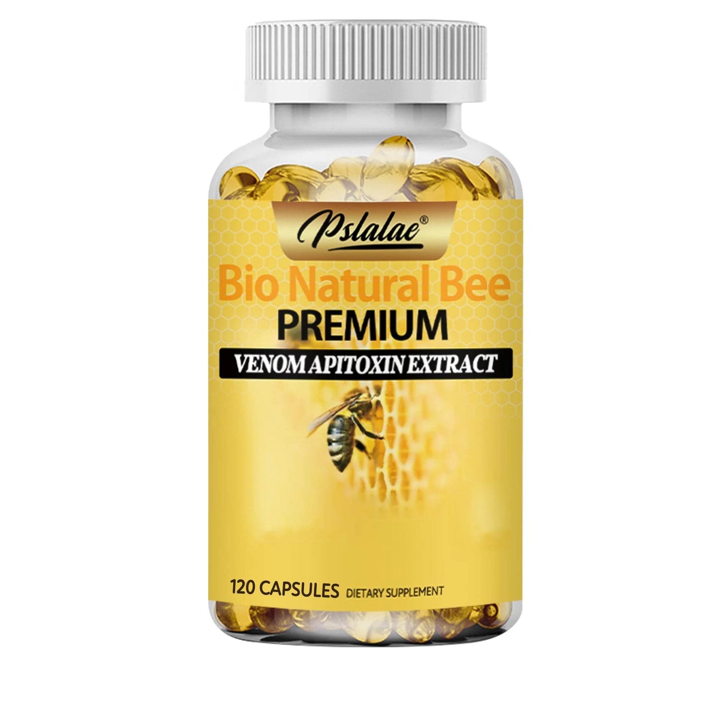 Natural Bee - Relieves Joint Pain and Stiffness, Promotes Bone Health, for Immunity and Anti-oxidation - 120 Capsules 120 Capsules United States