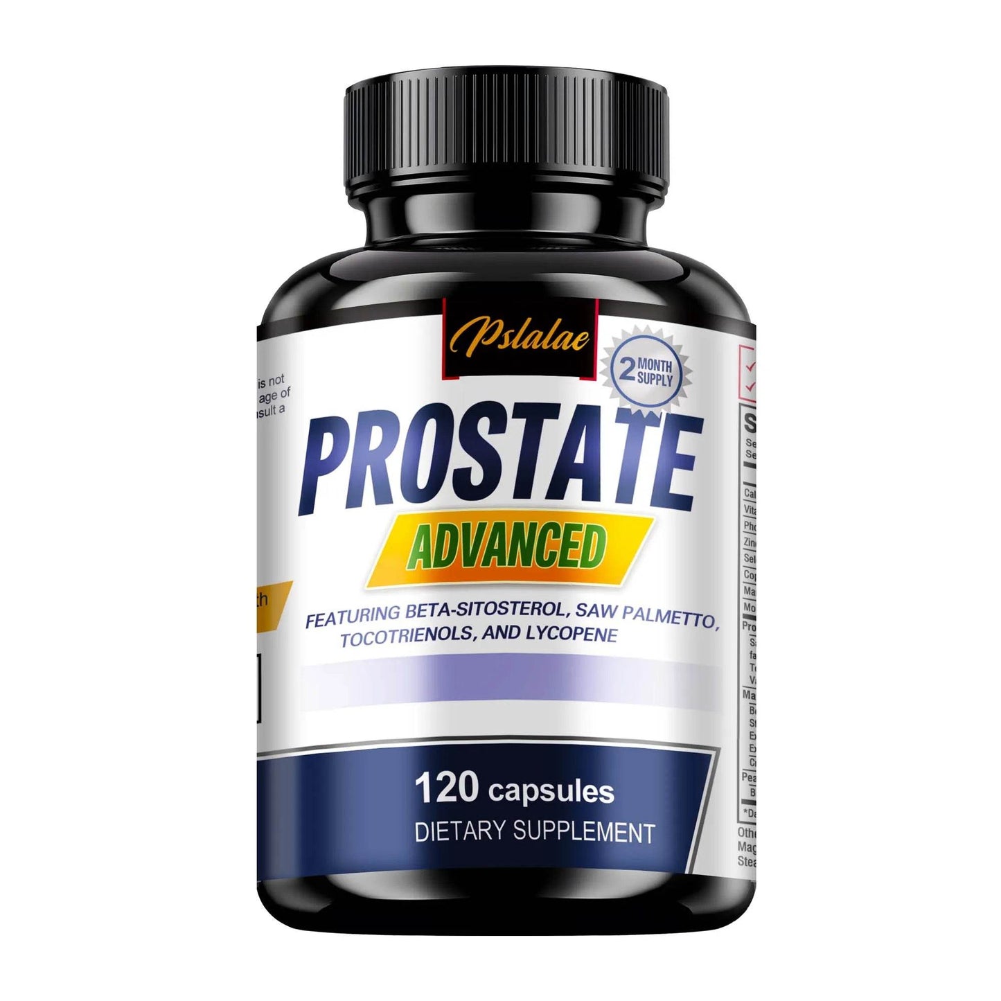 Prostate Capsules - Contains Saw Palmetto to Reduce Bathroom Trips and Relieve Bladder - 120 Capsules One-Trial stage United States