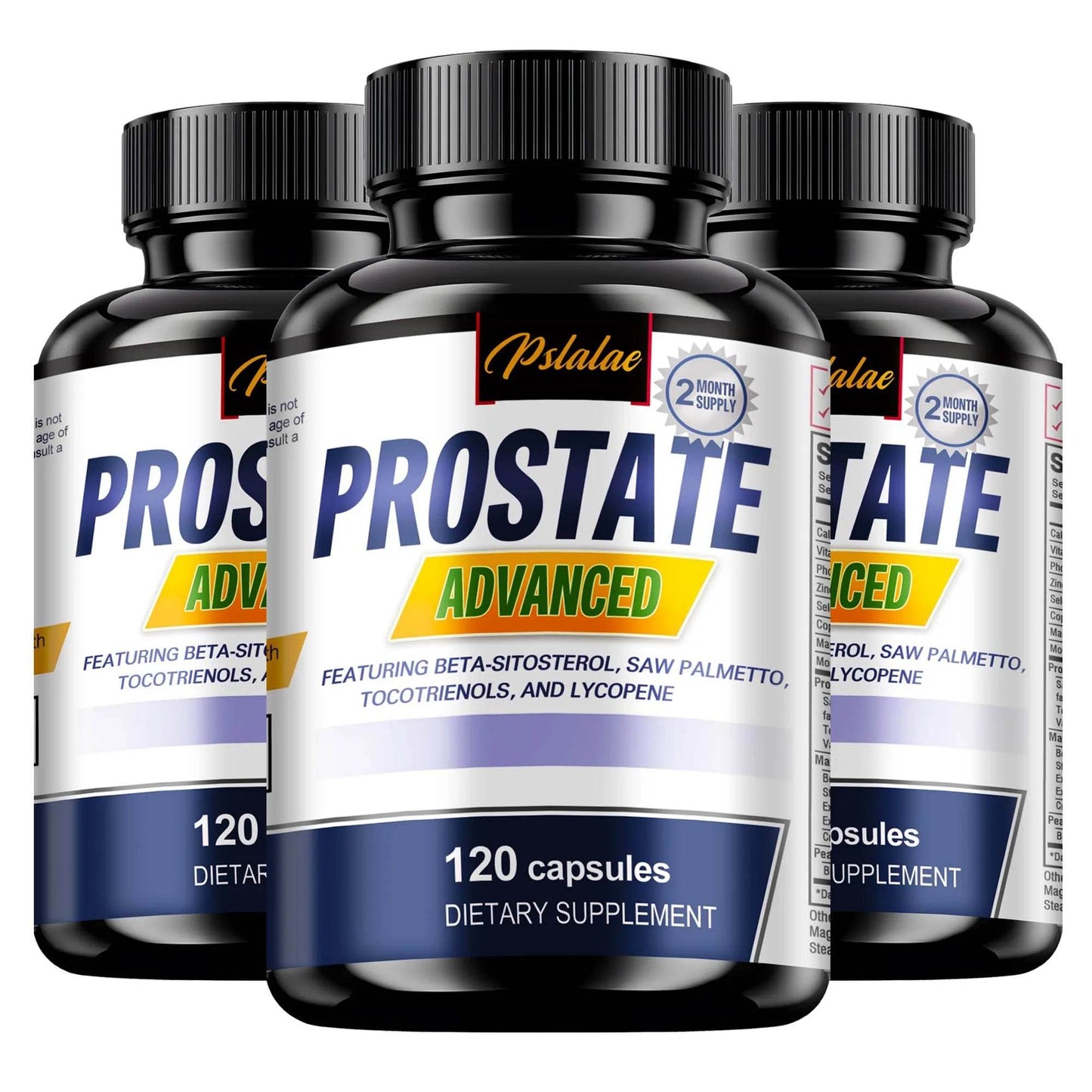 Prostate Capsules - Contains Saw Palmetto to Reduce Bathroom Trips and Relieve Bladder - 120 Capsules Three-Best choice United States