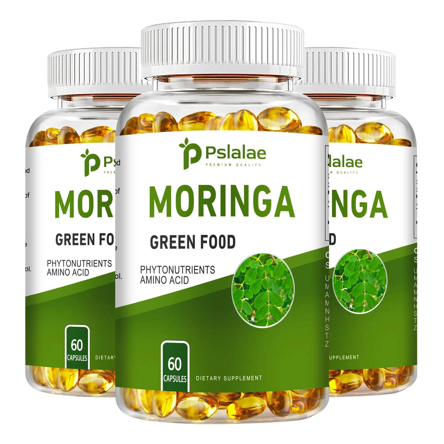 Moringa Supplement - Promote Bone, Joint, Immune Health | Enhance Energy, Endurance, Concentration - 60 Capsules Three-Best choice