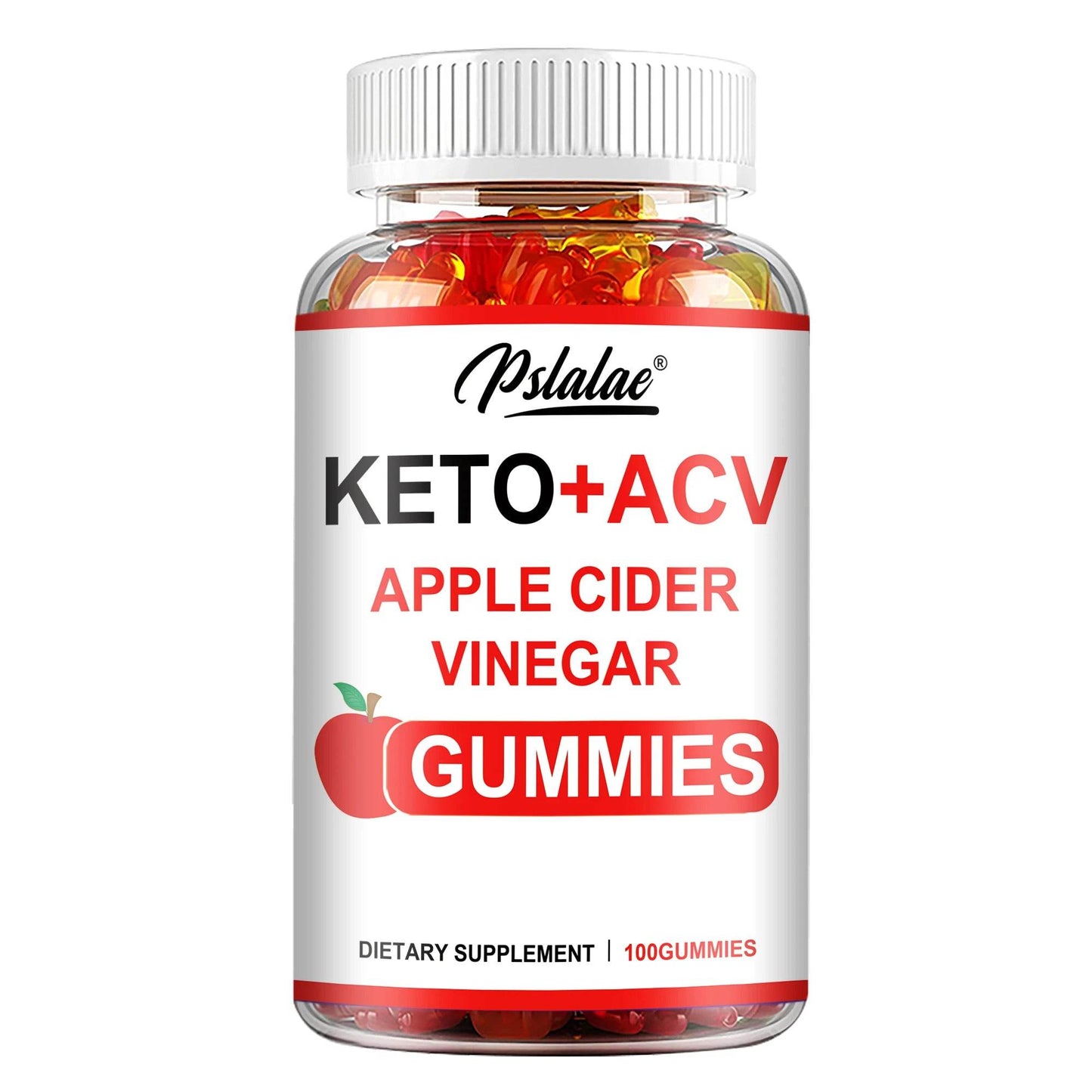 Keto + Acv Gummies - Healthy Weight Management, Accelerated Fat Burning, Whitening Skin - 100 Gummies One-Trial stage United States