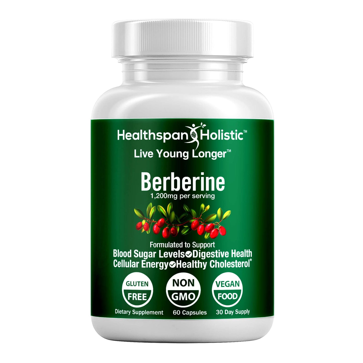 Berberine 60 Capsules