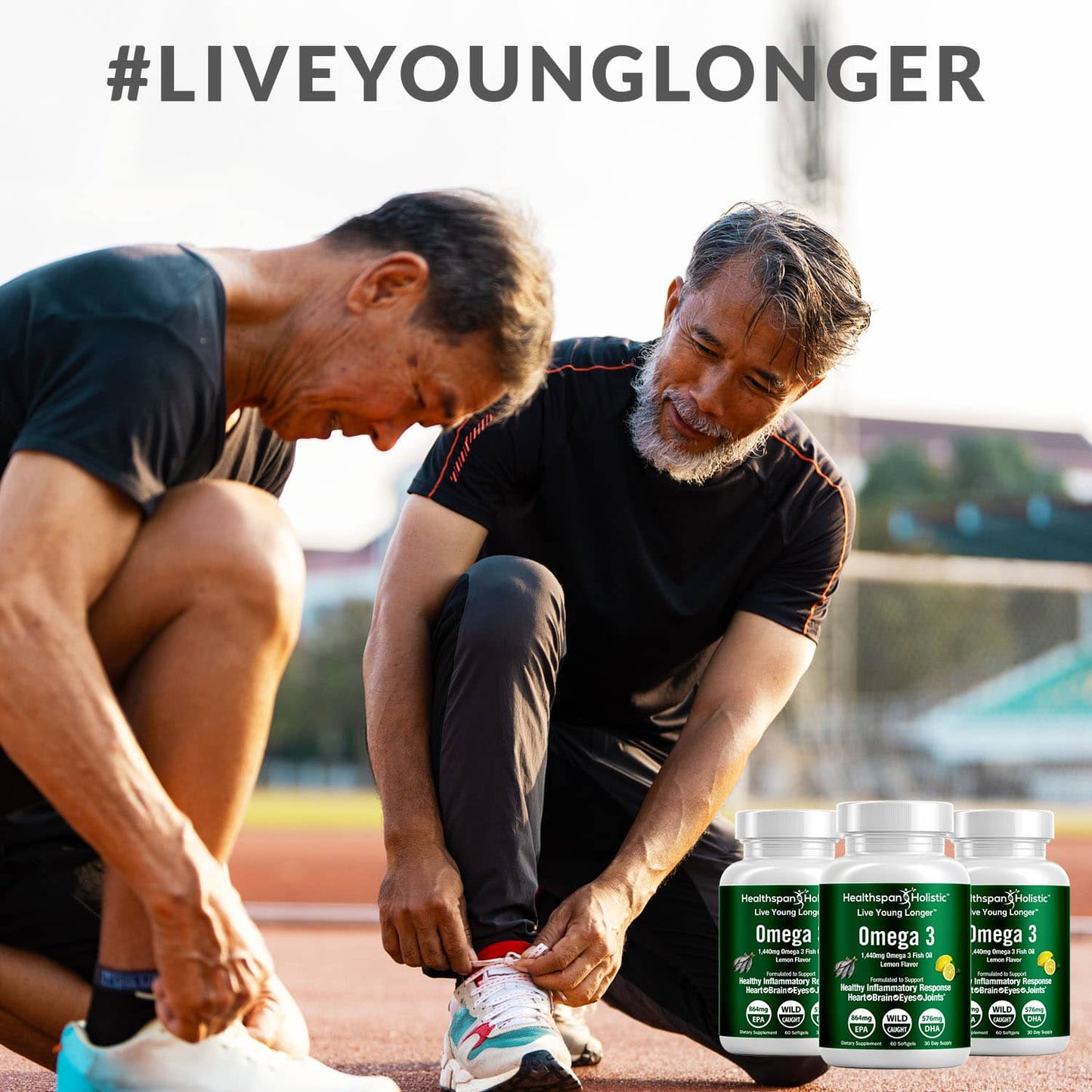 High Dose Omega 3 EPA DHA 60 Softgels