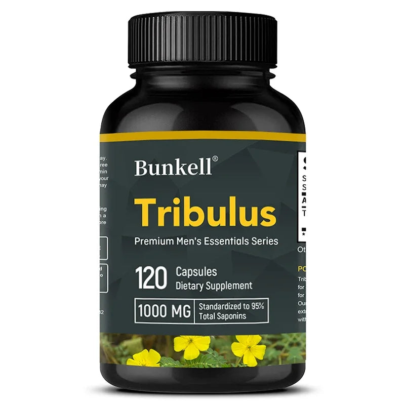 Tribulus Extract 1000 Mg Supplement To Support Muscle Health and Body Energy, Balance Body Strength and Endurance 120 count United States