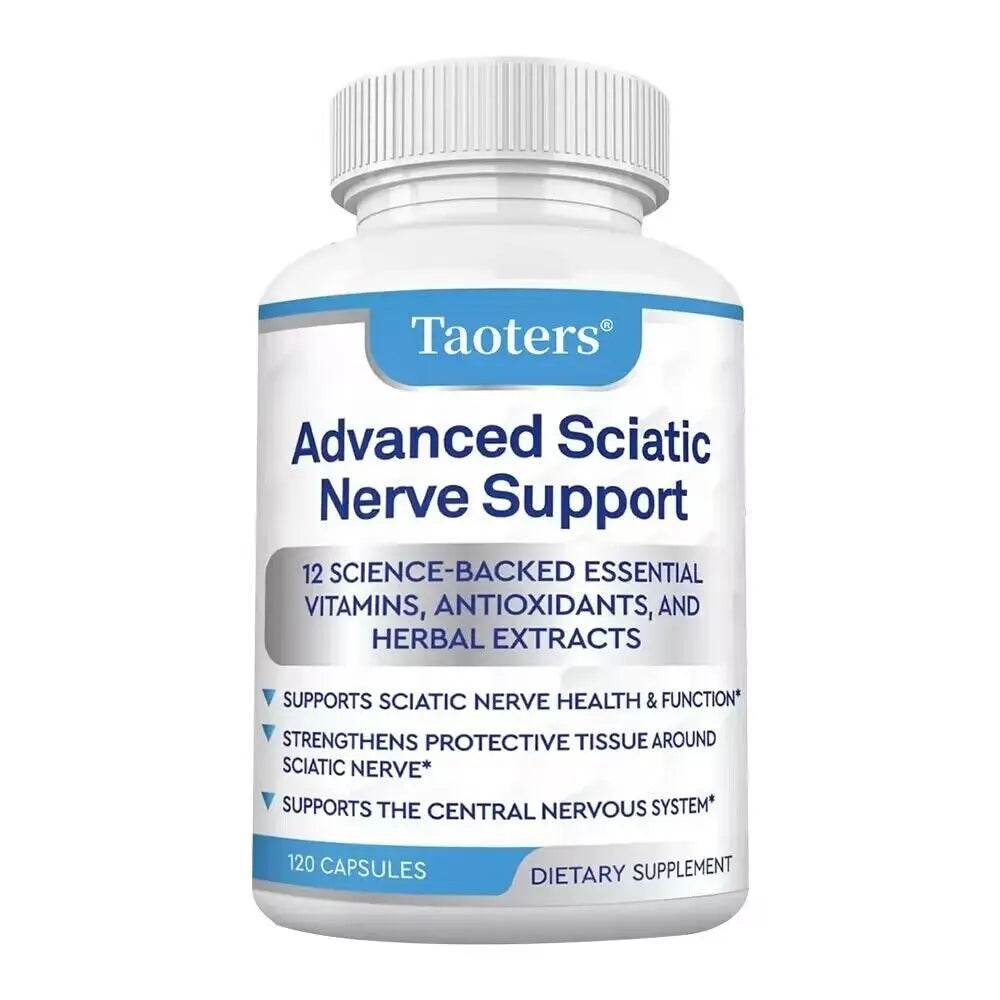 Advanced Sciatic Nerve Support Essential Alpha Lipoic Acid Vitamins, Antioxidants Support Sciatic Nerve Health and Function United States 120 count