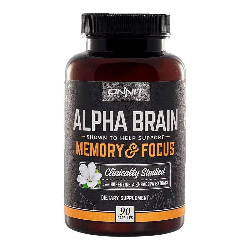 Brain Health Supplement Capsules - Supports Memory Concentration And Cognitive Processing Speed - 90 Count Bottle 90count United States