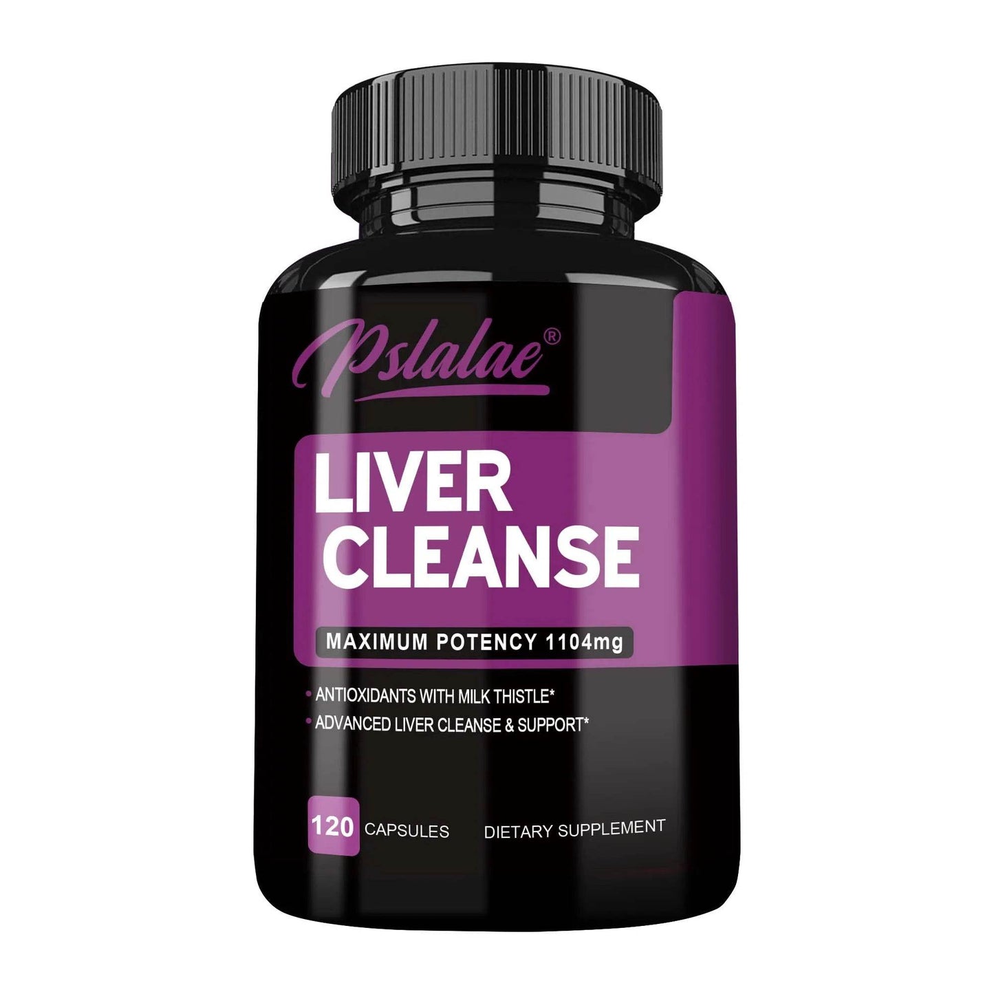 Liver Cleanse Detoxification Supplement - Complete Health Capsules with Artichoke, Berberine, Turmeric Herbs - 120 Capsules One-Trial stage United States